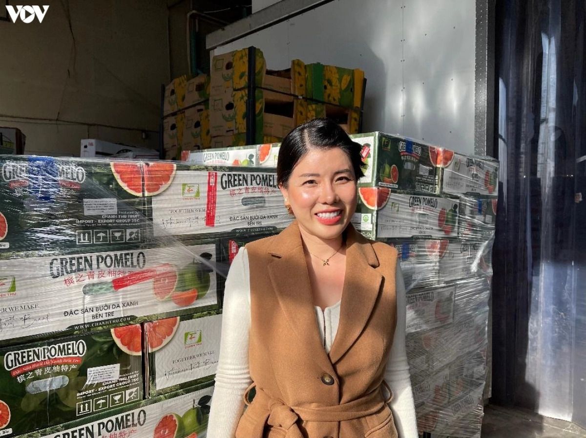 Bà Trúc Phan, Giám đốc điều hành của Công ty phân phối thực phẩm L&T (L&T Food Distributor).