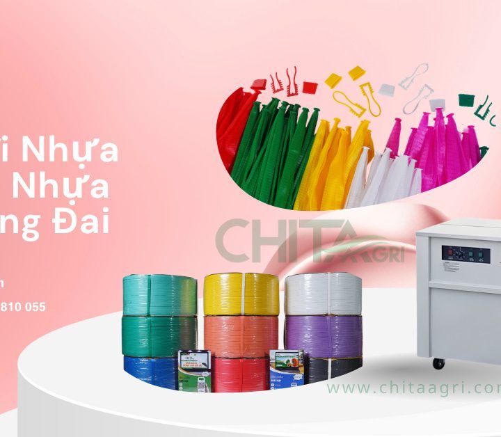 Tăng hiệu suất đóng gói với Combo Túi Lưới – Dây Đai – Máy Đóng Đai