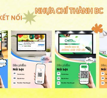 Tăng trải nghiệm khách hàng với Bộ QR Kết Nối từ Nhựa Chí Thành BC