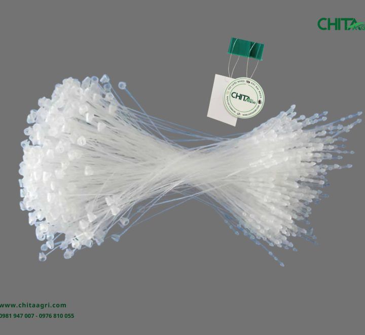 Dây treo tag/ nhãn mác bằng nhựa – Đồng bộ cùng Túi lưới nhựa và Tem/Tag túi lưới giúp hàng hóa “vào siêu thị” dễ dàng hơn