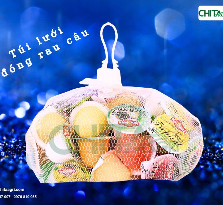 Túi lưới đóng rau câu cho siêu thị & cửa hàng tiện lợi: Tối ưu trưng bày, dễ vận chuyển, hạn chế hao hụt