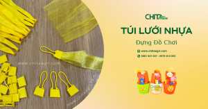 Túi lưới đựng đồ chơi Chita Agri– Giúp hàng hóa nổi bật trên kệ siêu thị
