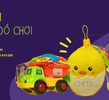 Túi lưới đựng đồ chơi Chita Agri – Giúp hàng hóa nổi bật trên kệ siêu thị