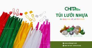 Túi lưới nhựa Chita Agri– Giúp hàng hóa nổi bật trên kệ siêu thị