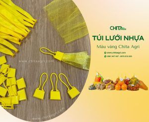 Túi lưới PP nguyên sinh Chita Agri từ Nhựa Chí Thành BC– An toàn tiếp xúc thực phẩm và thân thiện môi trường