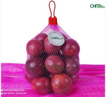 Túi lưới đựng chanh dây – Xu hướng đóng gói đẹp mắt, thoáng khí và bảo quản nông sản tươi ngon