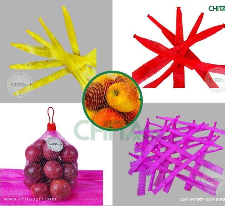 Túi lưới cắt sẵn Chita Agri – lựa chọn đóng gói tiện lợi cho nhà vườn, vựa trái cây, siêu thị