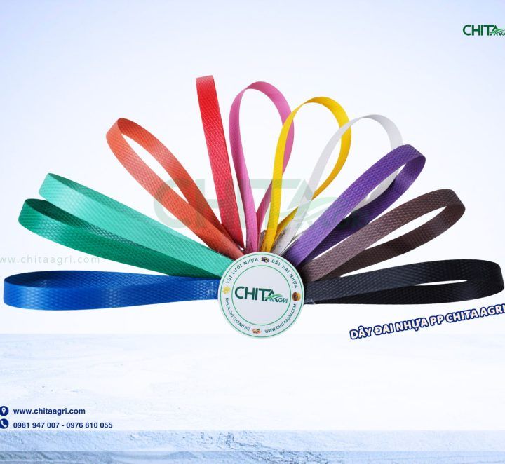 Bộ Màu Sắc Dây Đai Nhựa PP Chita Agri – Nhận Diện Mạnh Mẽ, Dễ Phân Loại Hàng Hóa