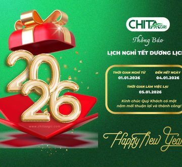Thông Báo Lịch Nghỉ Tết Dương Lịch 2026 – Nhựa Chí Thành BC