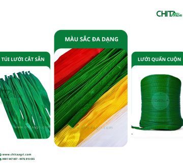 So sánh túi lưới cắt sẵn và lưới quấn cuộn Chita Agri: Khác nhau ở điểm nào?