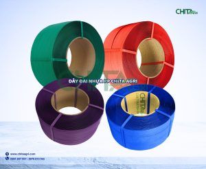Dây đai nhựa Chita Agri - lựa chọn phù hợp cho doanh nghiệp sản xuất, logistics và kho vận cần nguồn dây đai ổn định, sử dụng lâu dài.