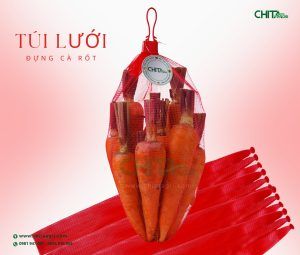 Túi lưới nhựa Chita Agri được thiết kế thông thoáng, giúp hàng hóa “thở” tốt, hạn chế ẩm và giữ độ tươi trong suốt quá trình lưu kho, vận chuyển, bảo quản và bán lẻ