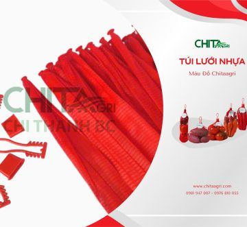 5 nhóm sản phẩm nên đóng gói bằng túi lưới nhựa màu đỏ