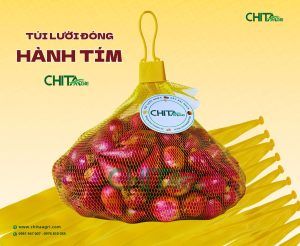 Túi lưới nhựa Chita Agri có cấu trúc lưới thông thoáng, giúp hàng hóa lưu thông không khí tốt và hạn chế tích ẩm.