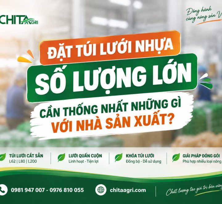 Đặt Túi Lưới Nhựa Số Lượng Lớn: Cần Thống Nhất Những Gì Với Nhà Sản Xuất?