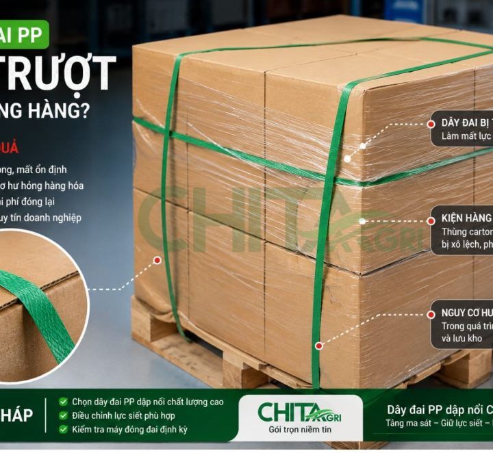 6 Dấu Hiệu Quy Cách Dây Đai Nhựa Không Phù Hợp Với Tải Trọng Đóng Gói
