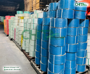 Dây đai nhựa Chita Agri là lựa chọn phù hợp cho doanh nghiệp nông sản, sản xuất, xuất khẩu, logistics và kho vận cần nguồn dây đai ổn định, sử dụng lâu dài.