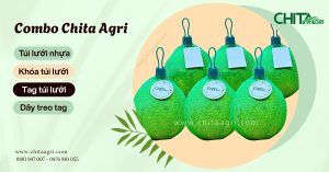 Túi lưới nhựa Chita Agri kết hợp tem nhãn giúp hàng hóa nổi bật hơn khi trưng bày, tăng tính gọn gàng và chuyên nghiệp tại điểm bán. Thiết kế lưới ô đều giúp sản phẩm bên trong dễ quan sát, tạo cảm giác tươi ngon và tin cậy cho người mua.